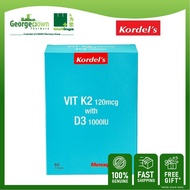 KORDELS VITAMIN K2 120MG+D3 1000IU 60S [Georgetown Wellings Pharmacy]