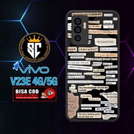 Case vivo v23e 4G/5G (STICKER Motif) SLAMET Latest Case softcase and hardcase m Case - Casing - Kond