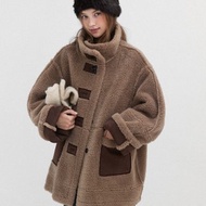 Vintage丹麥 / 皮毛一體雙面穿外套 / 羊羔毛