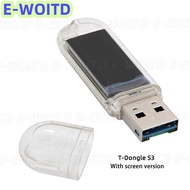 XYX บอร์ดพัฒนา ESP32-S3 T-Dongle-S3พร้อมหน้าจอ dongle ขนาด0.96นิ้ว ST7735จอแสดงผล LCD รองรับการ์ด WI