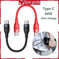 WIN Type C Charging Cable 66W USB-C to USB C Fast Charging Cord 480Mbps for Electronics Phones Pads