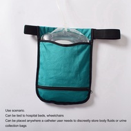 Urine Drainage Bag Holder Single Pocket Large Capacity Urine Bag Hanging Bags for Wheelchair