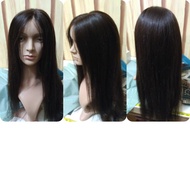 wig human hair wig rambut asli