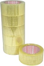 Holiaki OP-43-CL Wrap-In OPP Tape #43, 1.9 inches (48 mm) x 328.1 ft (100 m) Roll, Transparent, 50 R