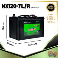 OSIMA 95D31R / 95D31L NX120-7/L Car Battery | Bateri Kereta | Toyota Hilux 4x4, Isuzu, Mitsubishi