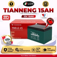 ORIGINAL 12V LEM ELECTRIC BIKE  BATTERY - TIANNENG / CHILWEE AGM GEL DEEP CYCLE BATERI SOLAR
