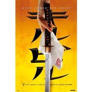 【追殺比爾】 Kill Bill VOL.1 武士刀 預告版進口海報