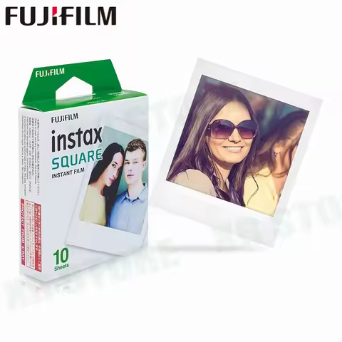 Instax Square White Edge Films Fujifilm Photo Paper 10-100 Sheets for Instax SQ10 SQ6 SQ20 Instant C