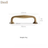Bronze French Cabinet Door Handle Vintage Antique Cabinet Handle Brass Drawer Handle Wardrobe Cabine