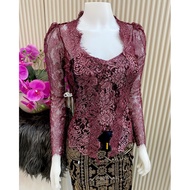 Kebaya Metallic ori bet ringgit