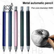 YRBWDYZDH Mechanical Pencil, Metal 4.0mm Automatic Pencil, Drawing Writing Tool 2B/4B/6B/8B/10B Penc