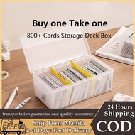 Large Capacity Card Storage Box Box with Partition Mtg Pokenmon Yugioh Deck Box