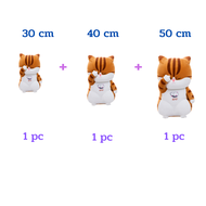 ตุ๊กตาแมว  ตุ๊กตา  ตุ๊กตากวน30-50cmพร้อมส่งจากไทย