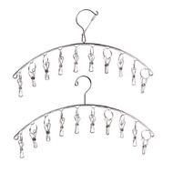 [Chinese Domestic] - Convenient 10-Clip Clothes Drying Hook