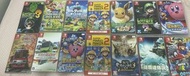 Switch games 瑪利歐製造  路易2 路易3  瑪利歐兄弟u  織夢島  伊布  新星同盟  電車go 山手線  叡山電車篇  星之卡比wii  蛇魔3 無雙3  王國之淚  奧德賽