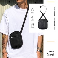 Norte Sling Bag Small Toru V2 - Black - Cordura 600D Sling Bag Man