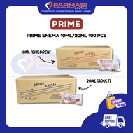 (CARTON) Prime Enema (10mL Children/20mL Adult) 100 PCS