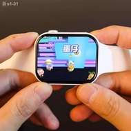 ✲₪Jam Tangan Telefon Kanak-kanak Netcom Penuh 5G Bermain Permainan Jam Tangan Telefon Pintar Pelajar Sekolah Menengah Mu