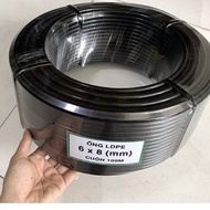 Dây Phun Sương LDPE Đen 8mm 6x8 Dây Tưới CâyNhựa Nguyên Sinh bền Cao -LƯU Ý ỐNG 6X8 KÍCH THƯỚC TRONG