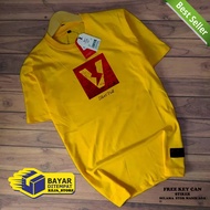 kaos pria dewasa / incerun / kaos pria distro / kaos pria silver volt / baju kaos pria / kaos oblong