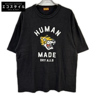 Human Made 黑色老虎圖案T卹，2XL碼 [二手]