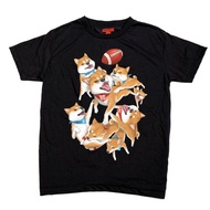 柴犬橄欖球 T-Shirt