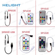 DC5-24V Mini LED Strip light Controller SP104E/SP002E/SP103E SP002E Controller For WS2811 WS2812 190