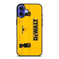 Dewalt Logo Tool Qt Cooler Box Printing IPhone Case Cover Shell IP 15 16 Pro Max Plus X XR