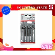 BOSCH JIGSAW BLADE FOR WOOD (5 PCS CARD) T101B (FINE STRAIGHT CUT 4 - 30 mm) 2608630030