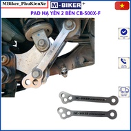 Pad hạ yên cb500x cb500f cbr500 nx500 pad hạ phuộc yên cb500x phụ kiện cb500x mbiker