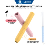 Premium Ahastyle Silicon pen body cover for Pencil Stylus - Double tap - Magnetic charging