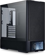 Lian Li LANCOOL 207 Digital ATX Computer Case w/Integrated LCD Screen, Mesh-Centric Panels Mid-Tower