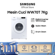 Samsung Mesin Cuci Front Load 7Kg dengan Digital Inverter Teknologi, Cuci Pakaian Lebih Cepat, Membe