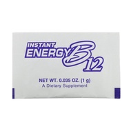 NOW Foods, Instant Energy B12, 2,000 mcg, 10 Packets (Travel or Trial Pack)  EXP DATE : 2025