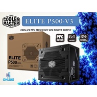 COOLER MASTER ELITE P500 230V 500W POWER SUPPLY (MPW-5001-PCABN1-UK)