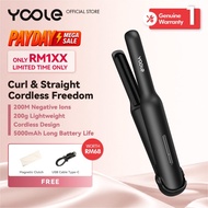 YOOLE Wireless Arc Splint | hair straightener | curly hair iron | hair curler | Wireless Design