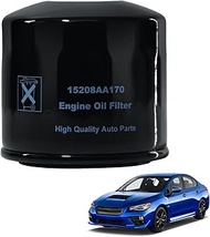 15208AA170 Engine Oil Filter Compatible with Subaru 15-21 WRX 2.0L,22-25 WRX/BRZ 2.4L,For Toyota 22-