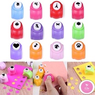 C3S 1Pcs Plastic Paper Hole Punch Cutter Hand Shaper Cards Craft Kid DIY Tool