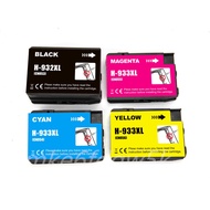 【Manila Spot】4 Pack 932XL BK 933XL C M Y Ink Cartridge 932 933 XL Black Cyan Magenta Yellow CN053AA 