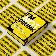 I'm NOT Drunk Party Card Game, 55 Cards, Adult Drinking Game for 21+, Game Night Entertainment