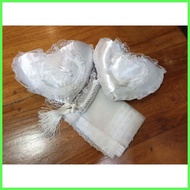 ◨ ⚹ ♦ ❉ wedding set 4 in 1 entourage  secondary veil cord and ring bearer set wedding