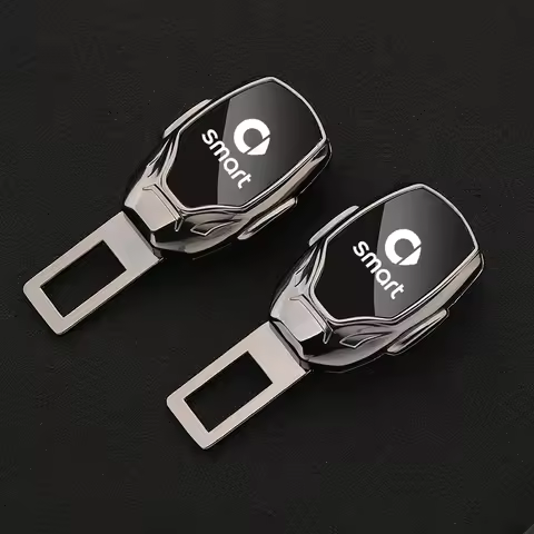 Metal Car Seat Belt Clip Extension Plug Seatbelt Extender Accessories for Smart Eq Fortwo Forfour 45
