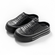 Yulihan668 รองเท้าผู้หญิง รองเท้าแตะแบบสวม แฟชั่นมาใหม่ EVA งานเสริมส้น รองเท้าส้นตึก SHO-KANE