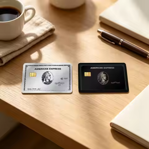 A-American E-Express Bank Card Decal Sticker Easy Install Trendy Pattern Front Cover Skin For ATM De
