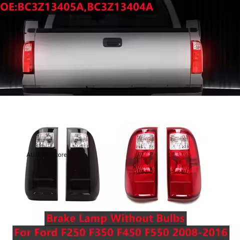 Pair Rear Bumper Tail Light BC3Z13405A BC3Z13404A For Ford F-250 F-350 F-450 F-550 2008-2016 Brake L