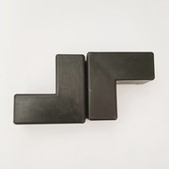 22 * 22 Two-Way Plastic Connector Square Pipe Connector Pipe Two-Way Shelf Aluminum Alloy Pipe Joint