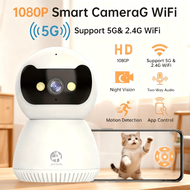 JOOAN 5G/2.4G WiFi 3MP HD Indoor Security Camera For Baby/Pet/Nanny/The Elderly, Cloud & 32/64G SD C