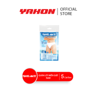 Combo Bao Quần Lót Miễn Giặt Tiện Lợi TRAVEL-MATE Nam 5 Cái/Bao