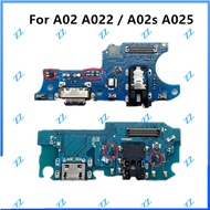 For Samsung A02 A022 / A02s A025 usb Charging board Charging Port Flex Cable Charging Dock connector