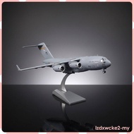 [lzdxwcke2] Die-Cast C-17 Airplane Detailed Finish C-17 Heavy Lifter Model Gift Idea 1:200 Scale Air